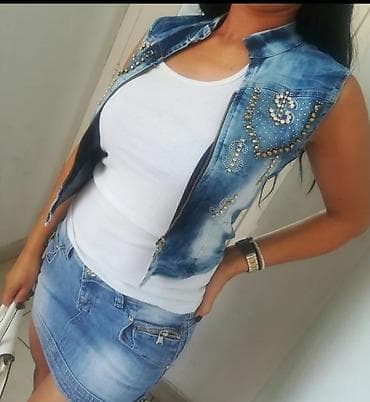 prsluk jaknica mango u: Predivan Unikat teksas prsluk
Uvoz Francuska
Vel XS, S na lalafo.rs — 3 prsluk jaknica mango u: Predivan Unikat teksas prsluk
Uvoz Francuska
Vel XS, S — 3