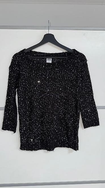 Set od 3 ženska džempera/kardigana: 1) Crni pleteni džemper sa na lalafo.rs — 2 Set od 3 ženska džempera/kardigana: 1) Crni pleteni džemper sa — 2