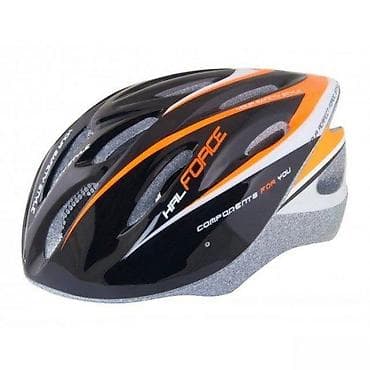 KACIGA FORCE HAL, CRNO-ORANGE-BELA, L/XL | 19 rupa, sadrži beli i na lalafo.rs KACIGA FORCE HAL, CRNO-ORANGE-BELA, L/XL | 19 rupa, sadrži beli i