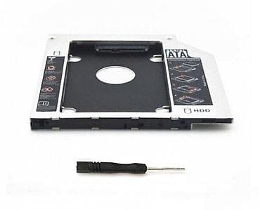 Univerzalni caddy adapter za drugi disk u laptopu (mesto optičkog na lalafo.rs Univerzalni caddy adapter za drugi disk u laptopu (mesto optičkog