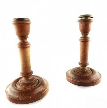 UNIKATNI KOMPLET STARIH DRVENIH SVECNJAKA 1950 | Veoma lep unikatni na lalafo.rs UNIKATNI KOMPLET STARIH DRVENIH SVECNJAKA 1950 | Veoma lep unikatni