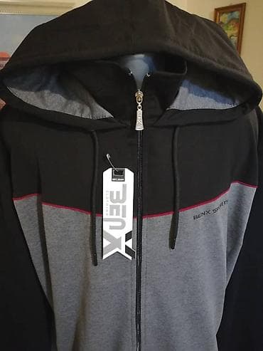 Novi muski duks sa kragnom i kapuljacom u velikom broju Benx 5XL at lalafo.rs — 2 Novi muski duks sa kragnom i kapuljacom u velikom broju Benx 5XL — 2