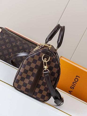 Torba – klasičan “Speedy/Keepall” stil u braon kariranom dezenu na lalafo.rs — 6 Torba – klasičan “Speedy/Keepall” stil u braon kariranom dezenu — 6