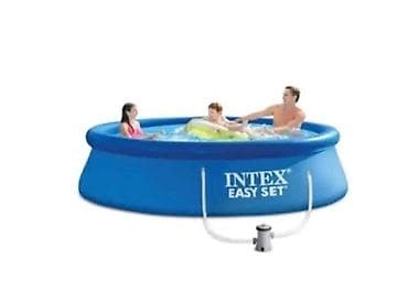 INTEX Easy Set – nadzemni okrugli bazen na naduvavanje - Brza i na lalafo.rs INTEX Easy Set – nadzemni okrugli bazen na naduvavanje - Brza i
