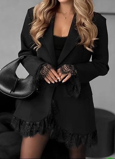 🔥Elegantna crna mini haljina-sako sa čipkanim detaljima
✅3400 din
Uni na lalafo.rs — 1 🔥Elegantna crna mini haljina-sako sa čipkanim detaljima
✅3400 din
Uni — 1