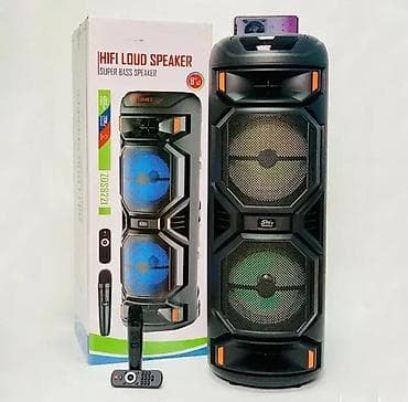 Bluetooth Karaoke Zvučnik ZQS 8221 sa BEŽIČNIM Mikrofonom 🎤🔊 Model at lalafo.rs — 1 Bluetooth Karaoke Zvučnik ZQS 8221 sa BEŽIČNIM Mikrofonom 🎤🔊 Model — 1