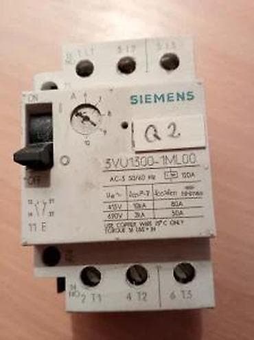 Home & Garden: MOTORSKA ZAŠTITNA SKLOPKA 3VU1300-1ML00 | SIEMENS motorska zaštitna at lalafo.rs — 5 Home & Garden: MOTORSKA ZAŠTITNA SKLOPKA 3VU1300-1ML00 | SIEMENS motorska zaštitna — 5