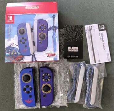 Original Joy Con kontroleri za Nintendo Switch. Zelda Skyward Sword at lalafo.rs Original Joy Con kontroleri za Nintendo Switch. Zelda Skyward Sword