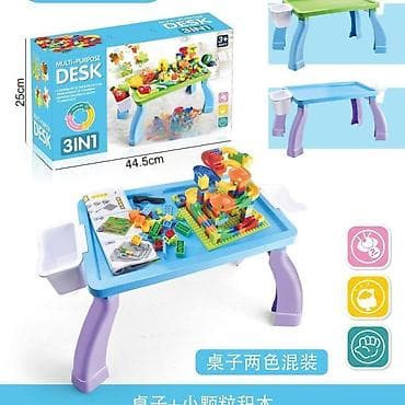 Creative & Educational Toys: Višenamenska dečja stolica/sto 3 u 1 – set za igru i učenje - at lalafo.rs — 1 Creative & Educational Toys: Višenamenska dečja stolica/sto 3 u 1 – set za igru i učenje - — 1