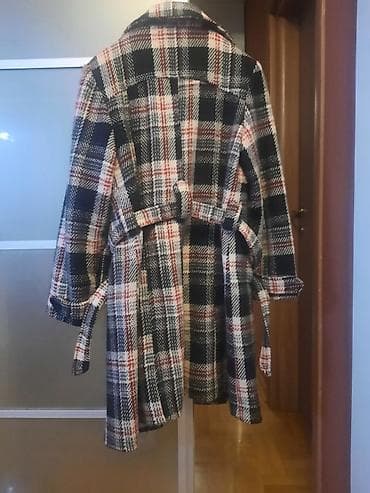 Jackets, Coats, Vests: Kaput, moderan, kariran - vel.38 dužina kaputa 85 cm poluobim struka at lalafo.rs — 3 Jackets, Coats, Vests: Kaput, moderan, kariran - vel.38 dužina kaputa 85 cm poluobim struka — 3