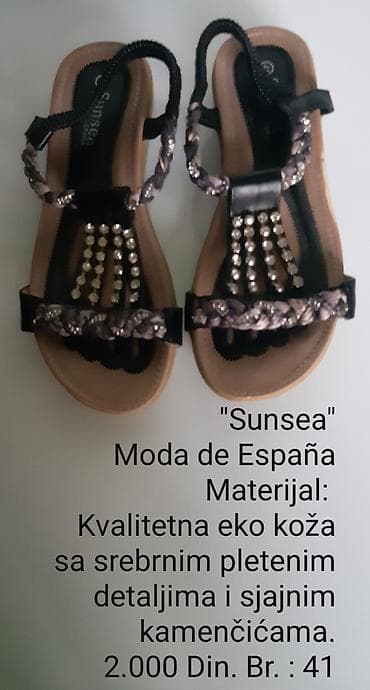 Sunsea ženske sandale – Moda de España - Veličina: 41 - Materijal na lalafo.rs Sunsea ženske sandale – Moda de España - Veličina: 41 - Materijal