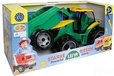 Toy Vehicles & Accessories: LENA Starke Riesen – veliki traktor sa kašikom (3+) - Realističan at lalafo.rs — 3 Toy Vehicles & Accessories: LENA Starke Riesen – veliki traktor sa kašikom (3+) - Realističan — 3