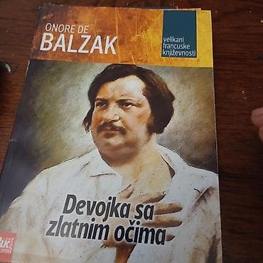 Mini knjiga devojka sa zlatnim ocima Balzak na lalafo.rs Mini knjiga devojka sa zlatnim ocima Balzak
