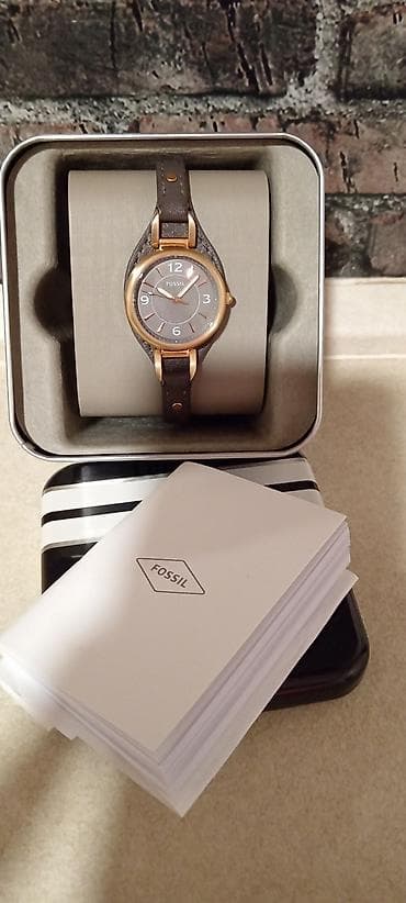 Fossil ženski ručni sat sa kožnim kaišem - Brend: FOSSIL - Kućište na lalafo.rs — 3 Fossil ženski ručni sat sa kožnim kaišem - Brend: FOSSIL - Kućište — 3
