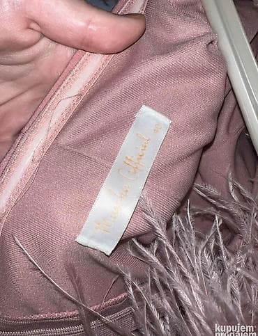 Mini haljina Marija Offredi, model bez bretela u puder‑roze boji na lalafo.rs — 3 Mini haljina Marija Offredi, model bez bretela u puder‑roze boji — 3