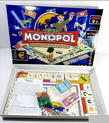 Sport & Hobby: Društvena igra Monopol – Trgovina nekretninama (na srpskom) - Uzrast at lalafo.rs — 2 Sport & Hobby: Društvena igra Monopol – Trgovina nekretninama (na srpskom) - Uzrast — 2