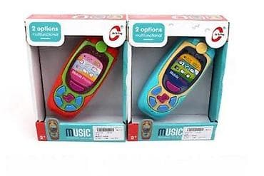 Interaktivni muzički dečji telefon – 2 opcije - Edukativna igračka za na lalafo.rs Interaktivni muzički dečji telefon – 2 opcije - Edukativna igračka za