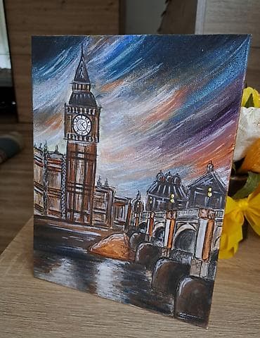 Paintings & Picture frames: London, Big Ben 🇬🇧 Akril na platnu (tvrda podloga) at lalafo.rs — 3 Paintings & Picture frames: London, Big Ben 🇬🇧 Akril na platnu (tvrda podloga) — 3