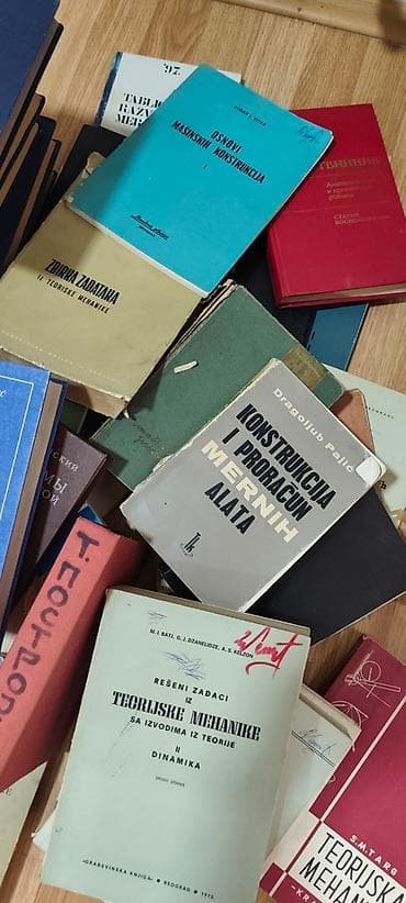 Prodajem komplet od 40 starih stručnih knjiga koje se koriste ili su na lalafo.rs — 5 Prodajem komplet od 40 starih stručnih knjiga koje se koriste ili su — 5