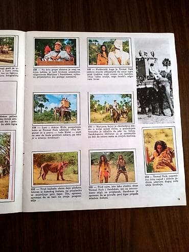 Album Sandokan odlično očuvan, popunjen 80 posto at lalafo.rs — 5 Album Sandokan odlično očuvan, popunjen 80 posto — 5