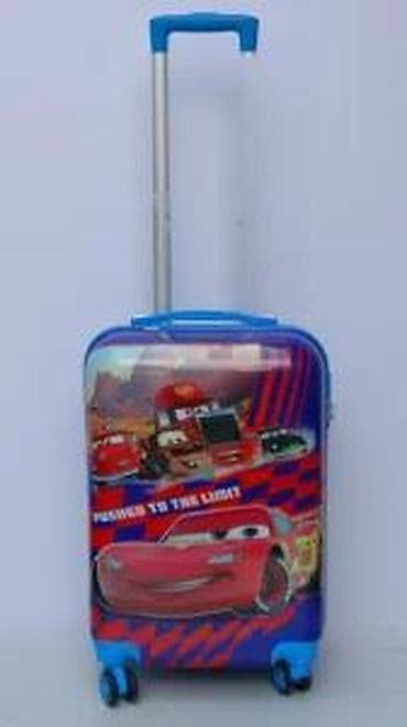 za svaki dan: Dečji kofer na točkiće – Disney Cars (Lightning McQueen) - Tvrda ABS at lalafo.rs — 10 za svaki dan: Dečji kofer na točkiće – Disney Cars (Lightning McQueen) - Tvrda ABS — 10
