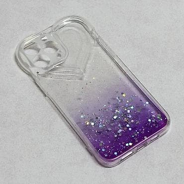 Maska Heart Glitter za iPhone 13 Pro Max 6.7 ljubicasta. Kataloški at lalafo.rs — 1 Maska Heart Glitter za iPhone 13 Pro Max 6.7 ljubicasta. Kataloški — 1