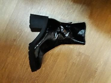 Crne ženske čizme (Gazište 27)sa blok petom i izraženim krampon đonom na lalafo.rs — 7 Crne ženske čizme (Gazište 27)sa blok petom i izraženim krampon đonom — 7