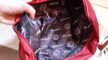 Crvena ženska torba za rame - Dimenzije: 40 x 30 x 7 cm (naznačeno na na lalafo.rs — 4 Crvena ženska torba za rame - Dimenzije: 40 x 30 x 7 cm (naznačeno na — 4