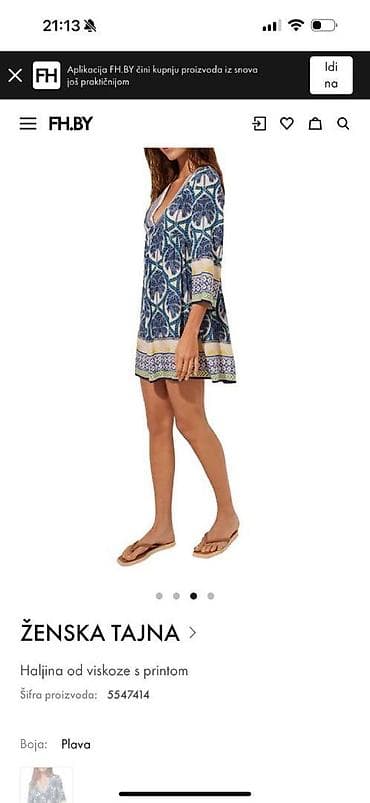 Women'secret nova haljina, može i za plažu preko bikinija, L veličine at lalafo.rs — 3 Women'secret nova haljina, može i za plažu preko bikinija, L veličine — 3