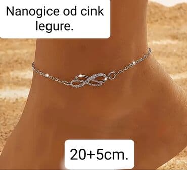 Lančana narukvica, Materijal: Cirkon na lalafo.rs Lančana narukvica, Materijal: Cirkon