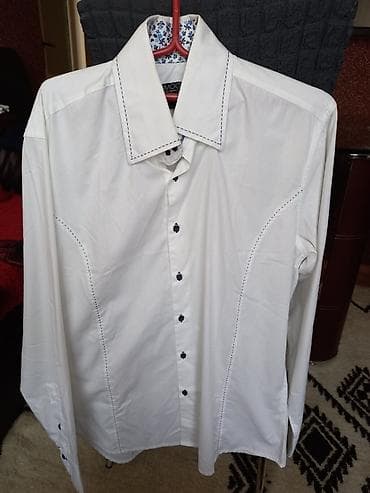 Jakne: Muska kosulja slims model. Jednom nosena, dobro ocuvana na lalafo.rs — 6 Jakne: Muska kosulja slims model. Jednom nosena, dobro ocuvana — 6