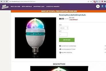 Home & Garden: DENVER LBP-317 LED Disco Bulb - LED disko sijalica sa rotirajućim at lalafo.rs — 4 Home & Garden: DENVER LBP-317 LED Disco Bulb - LED disko sijalica sa rotirajućim — 4