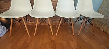 Armchairs: Trpezarijske stolice 4 komada, u odlicnom stanju kao sa slika at lalafo.rs — 4 Armchairs: Trpezarijske stolice 4 komada, u odlicnom stanju kao sa slika — 4