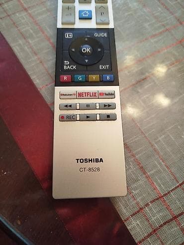 Toshiba daljinski za smart Toshibu tv CT-8528
Ispravan,bez baterija na lalafo.rs — 2 Toshiba daljinski za smart Toshibu tv CT-8528
Ispravan,bez baterija — 2