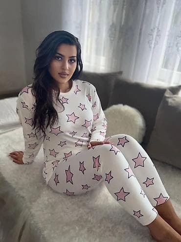 Ženske svetleće pidžame – komplet majica dugih rukava i donji deo na lalafo.rs — 7 Ženske svetleće pidžame – komplet majica dugih rukava i donji deo — 7