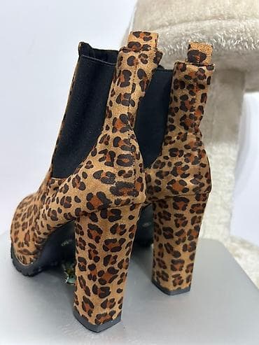 Ženske čizme sa leopard printom - Model: Chelsea stil sa elastičnim na lalafo.rs — 2 Ženske čizme sa leopard printom - Model: Chelsea stil sa elastičnim — 2