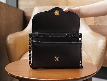 Crna kožna torbica sa dva kaiša - Materijal: glatka prirodna koža sa na lalafo.rs — 3 Crna kožna torbica sa dva kaiša - Materijal: glatka prirodna koža sa — 3