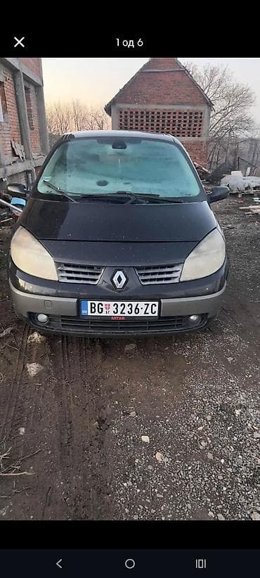 Transport: Renault Scenic II, 1.5 dCi (74 kW), godište 2005. Registrovan do at lalafo.rs — 2 Transport: Renault Scenic II, 1.5 dCi (74 kW), godište 2005. Registrovan do — 2