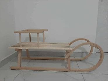 Table bases: Drvene sanke sa naslonom/ogradićem za dete Gs - Materijal: prirodno at lalafo.rs — 1 Table bases: Drvene sanke sa naslonom/ogradićem za dete Gs - Materijal: prirodno — 1