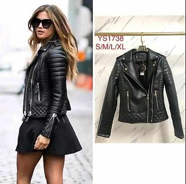 kozna jakna sa: Jakna: Velicina:S, M, L, XL na lalafo.rs — 1 kozna jakna sa: Jakna: Velicina:S, M, L, XL — 1