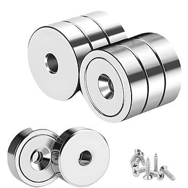 Neodimijumski magneti sa udubljenjem (konusno središnje ležište za na lalafo.rs — 3 Neodimijumski magneti sa udubljenjem (konusno središnje ležište za — 3