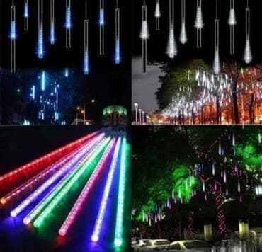 Baštenska rasveta: Meteorska LED kiša – 8 štapića (dostupno u 4 boje) Stvorite čaroliju na lalafo.rs — 3 Baštenska rasveta: Meteorska LED kiša – 8 štapića (dostupno u 4 boje) Stvorite čaroliju — 3