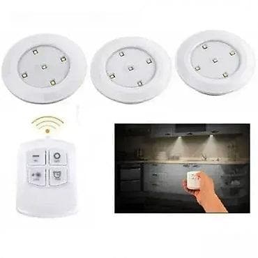 LED lampe sa daljinskim upravljačem (set od 3 kom) Dobro došli u na lalafo.rs — 1 LED lampe sa daljinskim upravljačem (set od 3 kom) Dobro došli u — 1