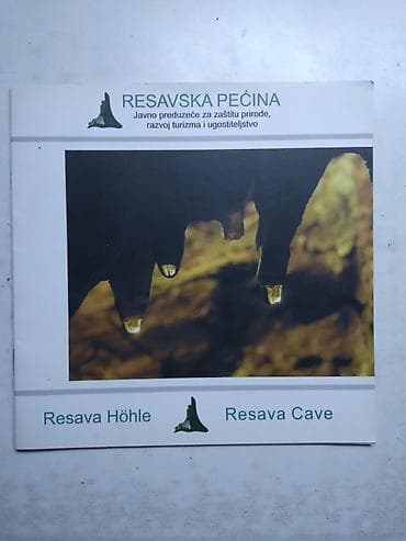 kom sa etiketom: 1.Knjiga:Resavska pecina,12 str. 20 cm.srp. nem. eng at lalafo.rs — 1 kom sa etiketom: 1.Knjiga:Resavska pecina,12 str. 20 cm.srp. nem. eng — 1