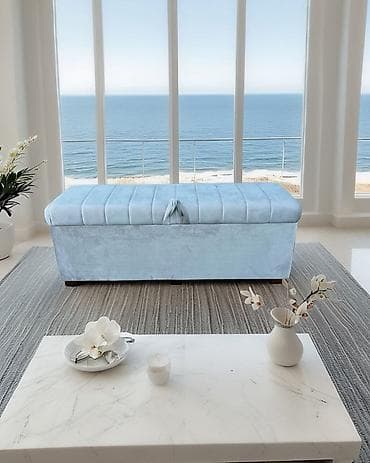 Tapacirana klupa/sanduk za odlaganje – elegantan dizajn - na lalafo.rs — 1 Tapacirana klupa/sanduk za odlaganje – elegantan dizajn - — 1