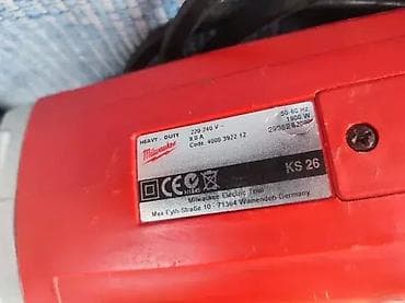 Cutting Pliers: Zidna testera Milwaukee KS – ODLIČNO! Originalna zidna testera at lalafo.rs — 6 Cutting Pliers: Zidna testera Milwaukee KS – ODLIČNO! Originalna zidna testera — 6