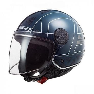 Otvorena moto kaciga sa vizirom – tamnoplava grafika - Tip at lalafo.rs Otvorena moto kaciga sa vizirom – tamnoplava grafika - Tip