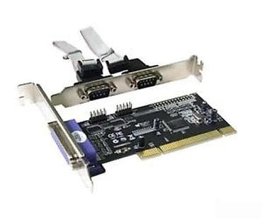 PCI kontroler sa 2x RS-232 (COM) portom - Interfejs: PCI (32-bit) - na lalafo.rs PCI kontroler sa 2x RS-232 (COM) portom - Interfejs: PCI (32-bit) -