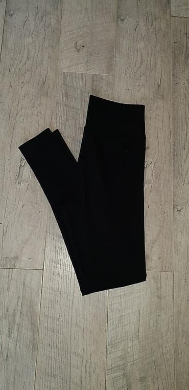 Helanke cvrsti rebrasti pamuk kvalitetan. Dubok pojas. Crna boja. S,M na lalafo.rs — 6 Helanke cvrsti rebrasti pamuk kvalitetan. Dubok pojas. Crna boja. S,M — 6