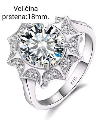 PRELEPE KVALITETNE POSREBRENE RAZNOVRSNE PRSTENJE SA CIRKONIMA,SA na lalafo.rs — 3 PRELEPE KVALITETNE POSREBRENE RAZNOVRSNE PRSTENJE SA CIRKONIMA,SA — 3